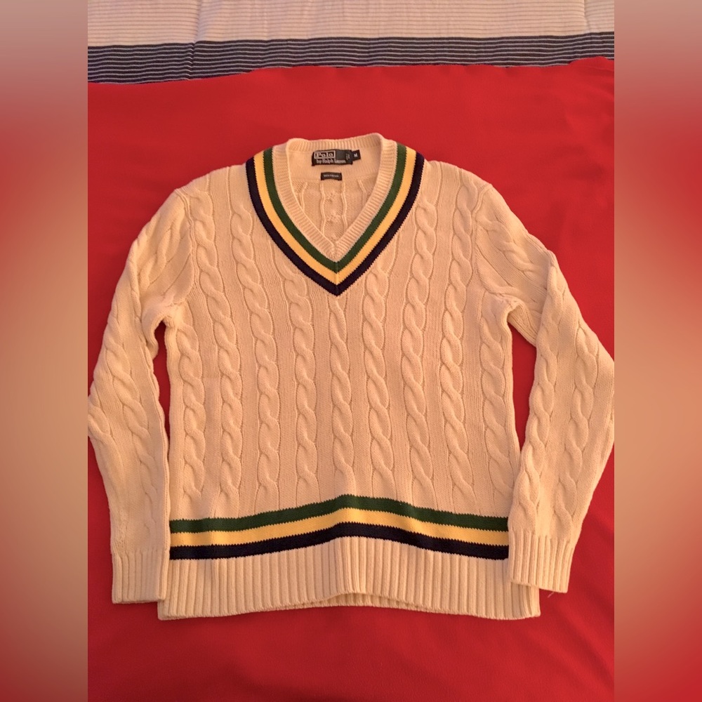 Vintage Polo Ralph Lauren Tennis/Cricket Sweater